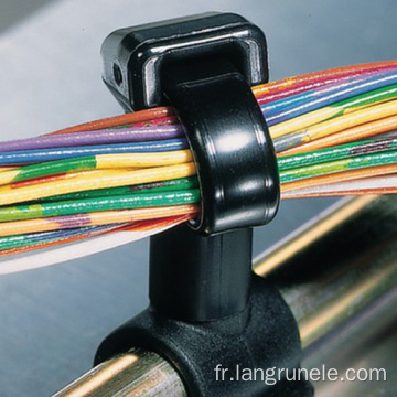 156-01033 Clip de pipe Clats de câbles industriels